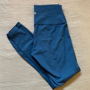 Lululemon Wunder Under 25” Leggings Blue Size 6